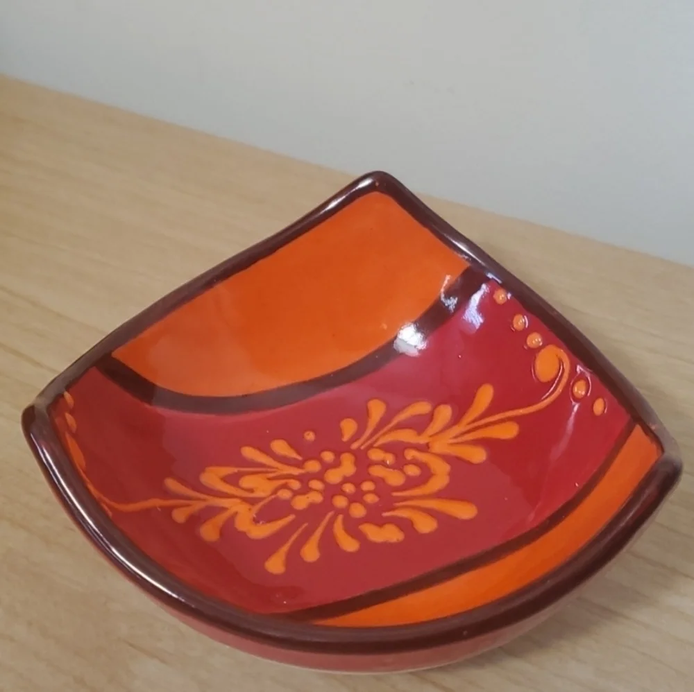 Del Rio Salado Ceramic Pottery Handmade in Spain‎ Small Bowl 4